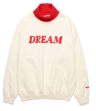 デイライフ(Daylife)  Daylife High neck sweatshirt (IVORY)