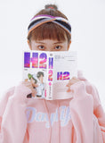 デイライフ(Daylife)  Daylife Cropped hoodie (PINK)