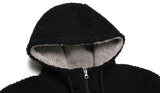 デイライフ(Daylife)  Daylife Fleece hooded jacket (BLACK)