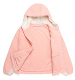 デイライフ(Daylife)  Daylife Fleece hooded jacket (PINK)