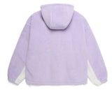 デイライフ(Daylife)  Daylife Fleece hooded jacket (PURPLE)