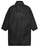 デイライフ(Daylife)  Daylife Fleece reversible long jacket (BLACK)