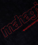 mahagrid (マハグリッド)   FLEECE BLANKET [BLACK]