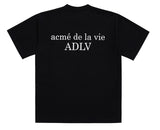 アクメドラビ(acme' de la vie) ADLV BABY FACE SHORT SLEEVE T-SHIRT BLACK BUBBLE