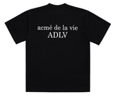 アクメドラビ(acme' de la vie) ADLV BABY FACE SHORT SLEEVE T-SHIRT BLACK ASTRONAUT