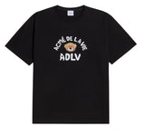 アクメドラビ(acme' de la vie) TEDDY BEAR (BEAR DOLL) SHORT SLEEVE T-SHIRT BLACK