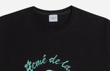 アクメドラビ(acme' de la vie) GREEN BEAR SHORT SLEEVE T-SHIRT BLACK