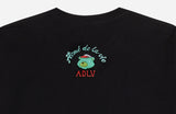 アクメドラビ(acme' de la vie) GREEN BEAR SHORT SLEEVE T-SHIRT BLACK