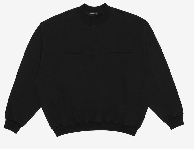ディープリーク(DPRIQUE) OVERSIZED SWEATSHIRT - BLACK