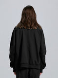 ディープリーク(DPRIQUE) PANEL SWEATSHIRT - BLACK