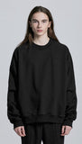 ディープリーク(DPRIQUE) PANEL SWEATSHIRT - BLACK