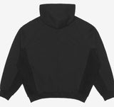 ディープリーク(DPRIQUE) PANEL HOODIE - BLACK