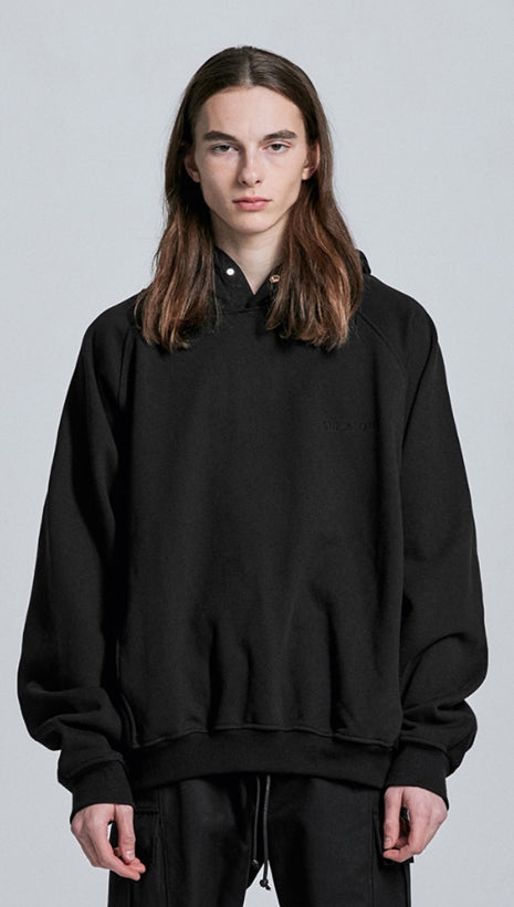 ディープリーク(DPRIQUE) PANEL HOODIE - BLACK