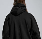 ディープリーク(DPRIQUE) PANEL HOODIE - BLACK