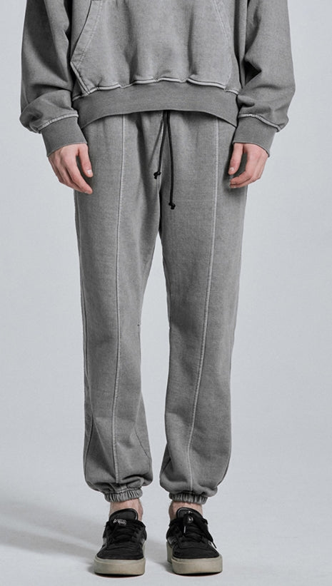 ディープリーク(DPRIQUE) WASHED SWEATPANTS - GREY