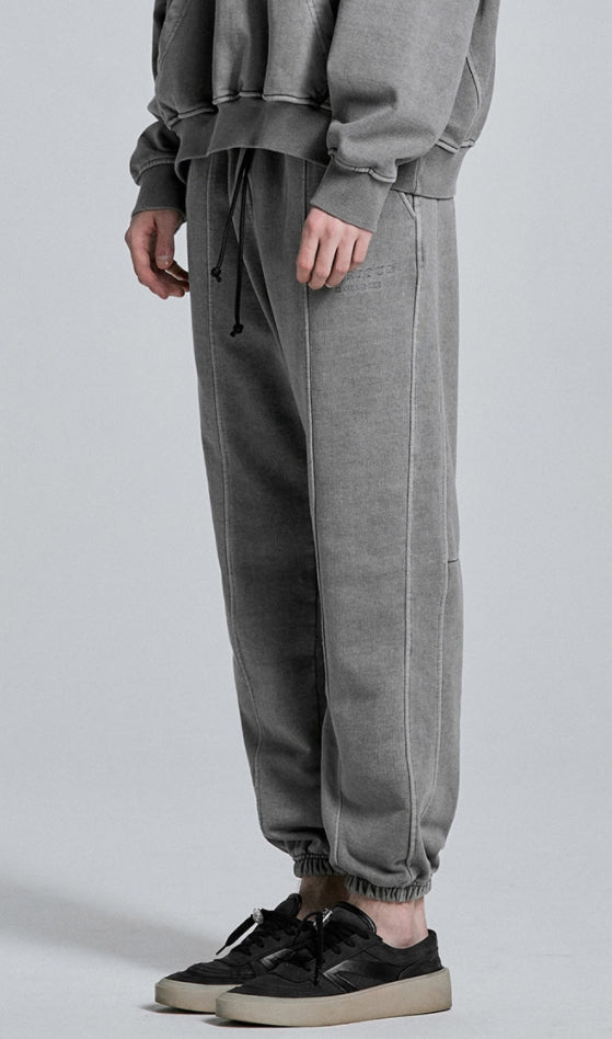ディープリーク(DPRIQUE) WASHED SWEATPANTS - GREY
