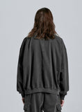 ディープリーク(DPRIQUE) WASHED SWEATSHIRT - BLACK