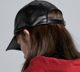 ディープリーク(DPRIQUE) ECO-LEATHER CAP - BLACK