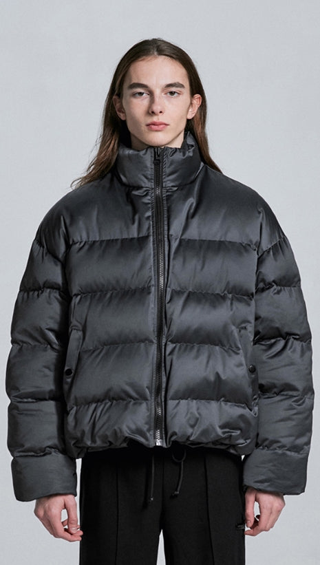 ディープリーク(DPRIQUE) OVERSIZED PADDED JACKET - CHARCOAL