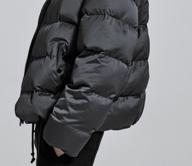 ディープリーク(DPRIQUE) OVERSIZED PADDED JACKET - CHARCOAL