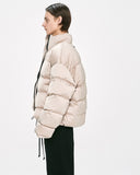 ディープリーク(DPRIQUE) OVERSIZED PADDED JACKET - BEIGE