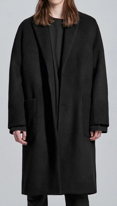 ディープリーク(DPRIQUE) CASHMERE WOOL COAT - CHARCOAL