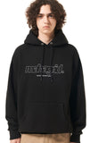 mahagrid (マハグリッド)  THIRD LOGO HOODIE [BLACK]