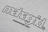 mahagrid (マハグリッド)  THIRD LOGO HOODIE [GREY]
