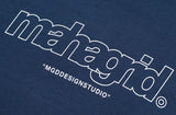 mahagrid (マハグリッド)  THIRD LOGO HOODIE [NAVY]