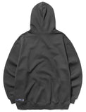 mahagrid (マハグリッド)  THIRD LOGO HOODIE [CHARCOAL]