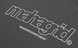 mahagrid (マハグリッド)  THIRD LOGO HOODIE [CHARCOAL]