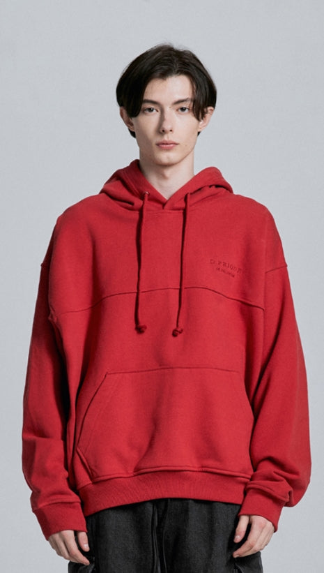 ディープリーク(DPRIQUE)  06 OVERSIZED HOODIE - RED