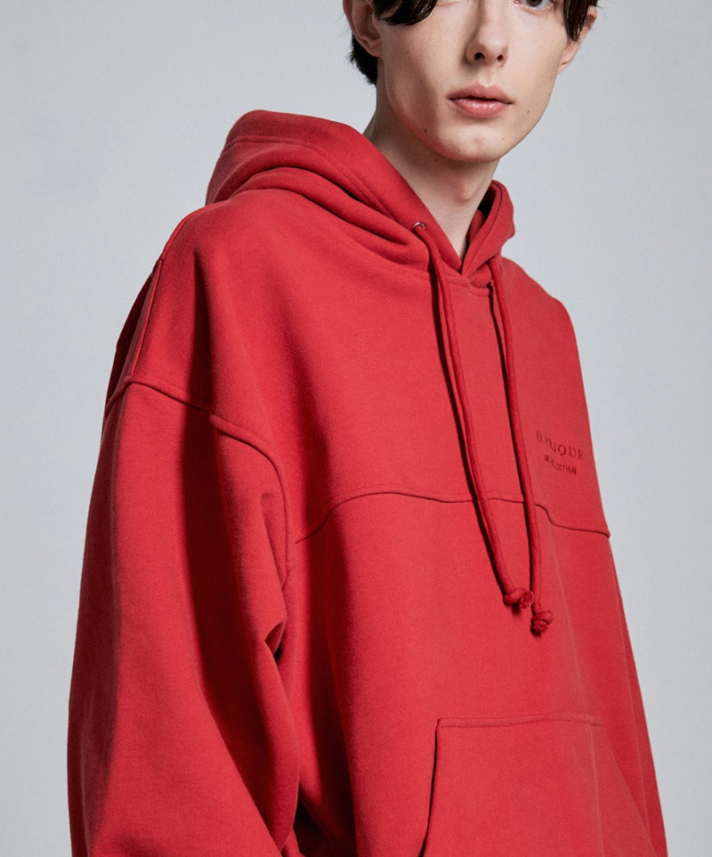 ディープリーク(DPRIQUE)  06 OVERSIZED HOODIE - RED