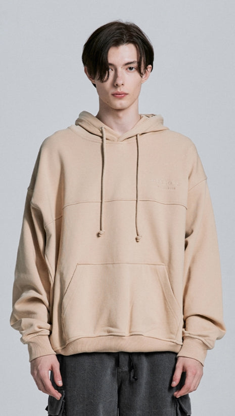 ディープリーク(DPRIQUE)  06 OVERSIZED HOODIE - BEIGE