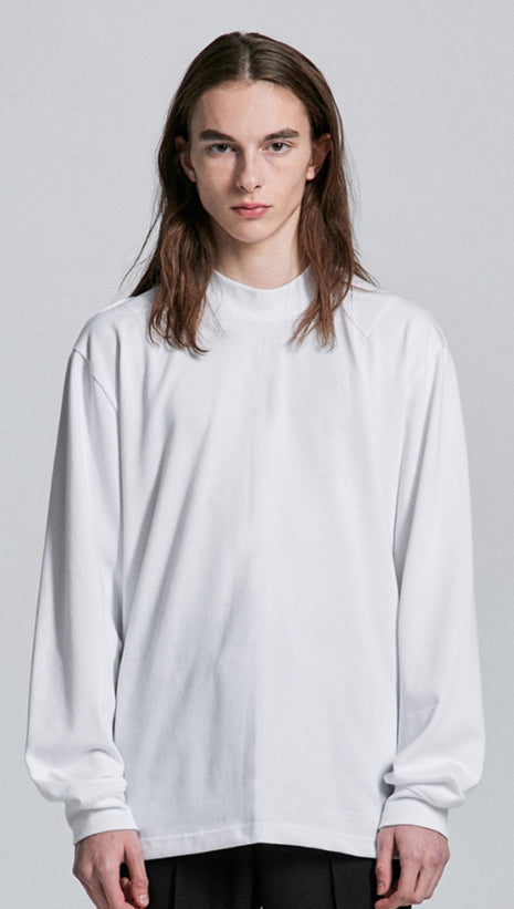 ディープリーク(DPRIQUE)  LOGO LONG SLEEVE T-SHIRT - WHITE