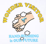ワンダービジター(WONDER VISITOR)  Hand washing T-shirt