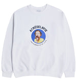 アクメドラビ(acme' de la vie)  ADLV BABY FACE SWEATSHIRT WHITE MINI CHOCOLAT DONUT