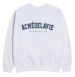 アクメドラビ(acme' de la vie)  ADLV BABY FACE SWEATSHIRT WHITE MINI CHOCOLAT DONUT