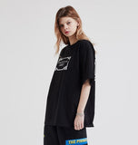 アクメドラビ(acme' de la vie) SHELL LOGO SHORT SLEEVE T-SHIRT BLACK