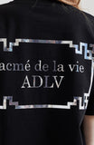 アクメドラビ(acme' de la vie) SHELL LOGO SHORT SLEEVE T-SHIRT BLACK