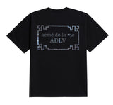 アクメドラビ(acme' de la vie) SHELL LOGO SHORT SLEEVE T-SHIRT BLACK