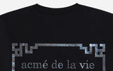 アクメドラビ(acme' de la vie) SHELL LOGO SHORT SLEEVE T-SHIRT BLACK