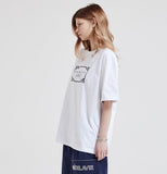 アクメドラビ(acme' de la vie) SHELL LOGO SHORT SLEEVE T-SHIRT WHITE