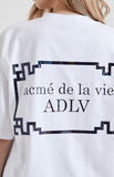 アクメドラビ(acme' de la vie) SHELL LOGO SHORT SLEEVE T-SHIRT WHITE