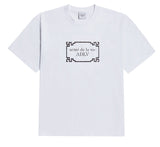 アクメドラビ(acme' de la vie) SHELL LOGO SHORT SLEEVE T-SHIRT WHITE