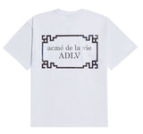 アクメドラビ(acme' de la vie) SHELL LOGO SHORT SLEEVE T-SHIRT WHITE