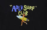 アクメドラビ(acme' de la vie) SURFING GIRL SHORT SLEEVE T-SHIRT BLACK