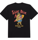 アクメドラビ(acme' de la vie) SURFING BEAR SHORT SLEEVE T-SHIRT BLACK