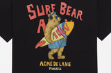 アクメドラビ(acme' de la vie) SURFING BEAR SHORT SLEEVE T-SHIRT BLACK