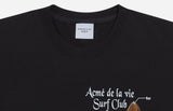 アクメドラビ(acme' de la vie) WOOD SURFING BOARD SHORT SLEEVE T-SHIRT BLACK